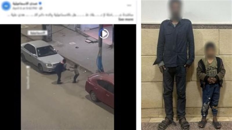 ضبط أب بالإسماعيلية