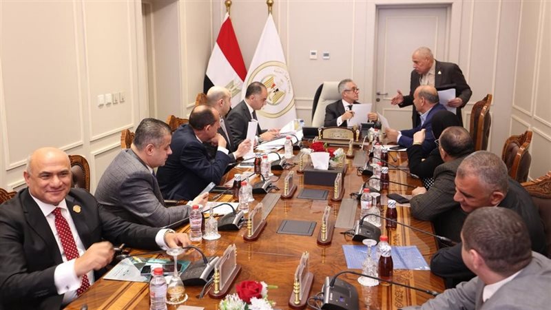 وزير العدل خلال الاجتماع