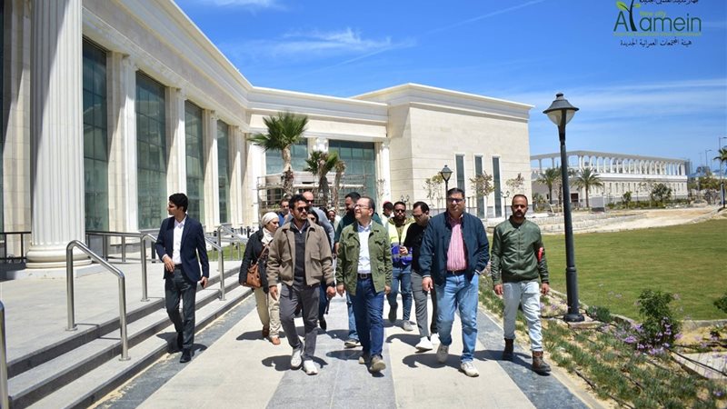 وفد من الخارجية يتفقد