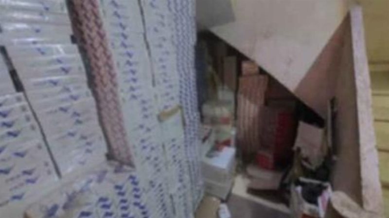 ضبط 105 ألف عبوة
