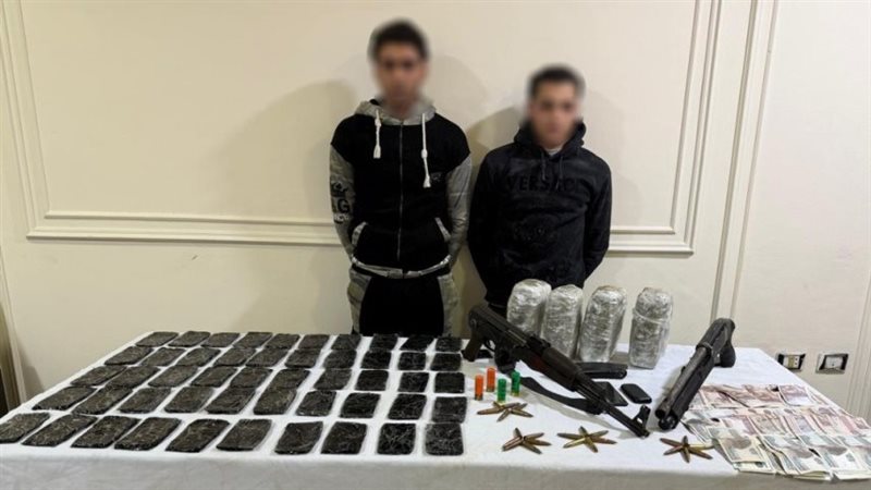 ضبط عاطلين بدمياط