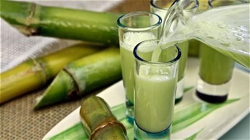 عصير القصب 