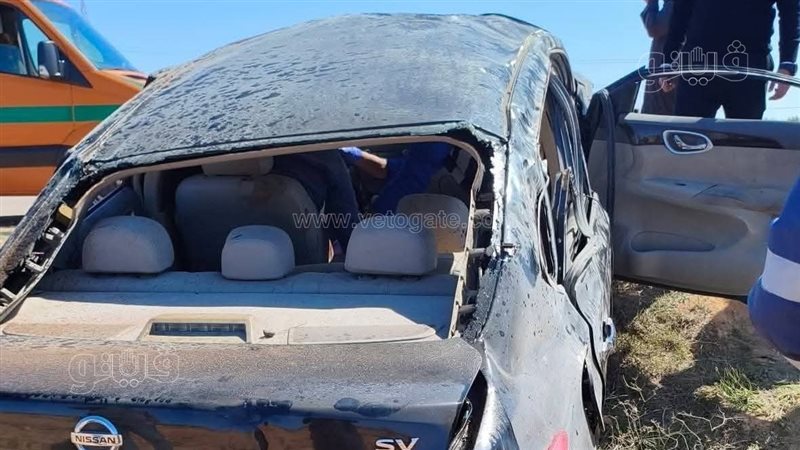 حادث على طريق مطروح