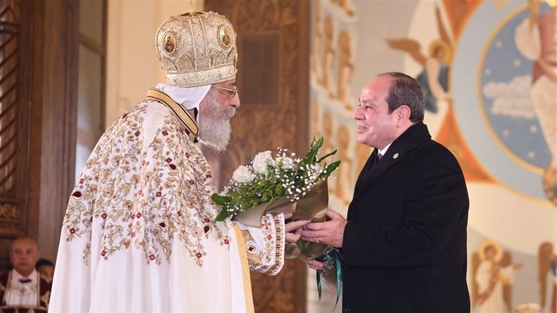 الرئيس السيسي والبابا