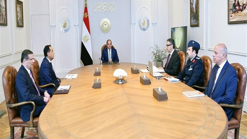 السيسي يتابع وضع