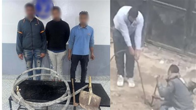ضبط متهمين بسرقة