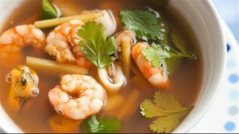شوربة السي فود، فيتو