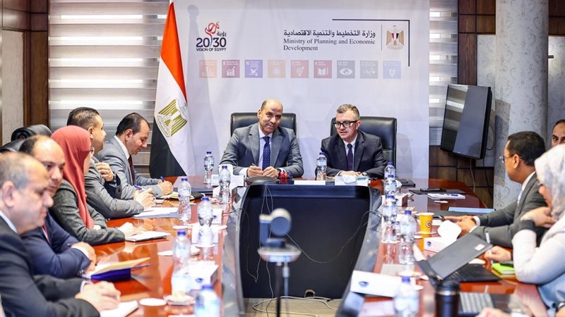 اجتماع وزيري التخطيط