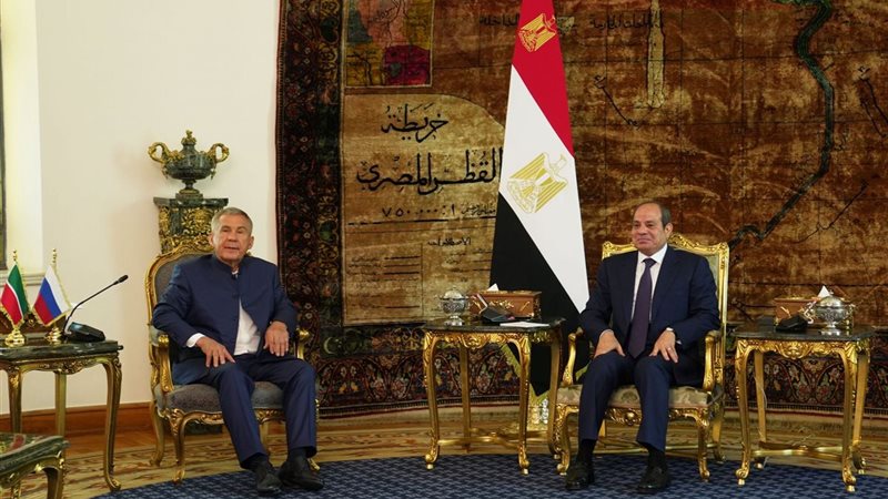 السيسي يستقبل رئيس