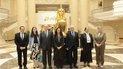 افتتاح الغرف الصديقة للطفل بمكتب النائب العام بحضور مايا مرسي 
