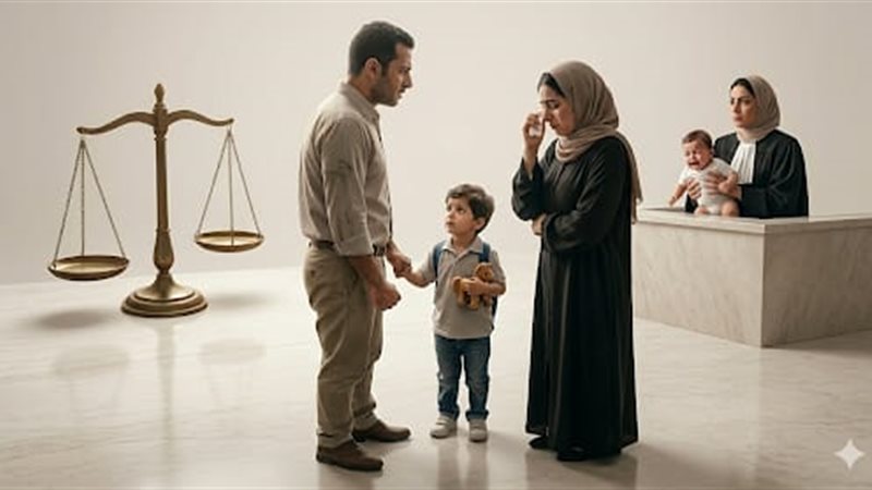 مأساة الأم والأطفال