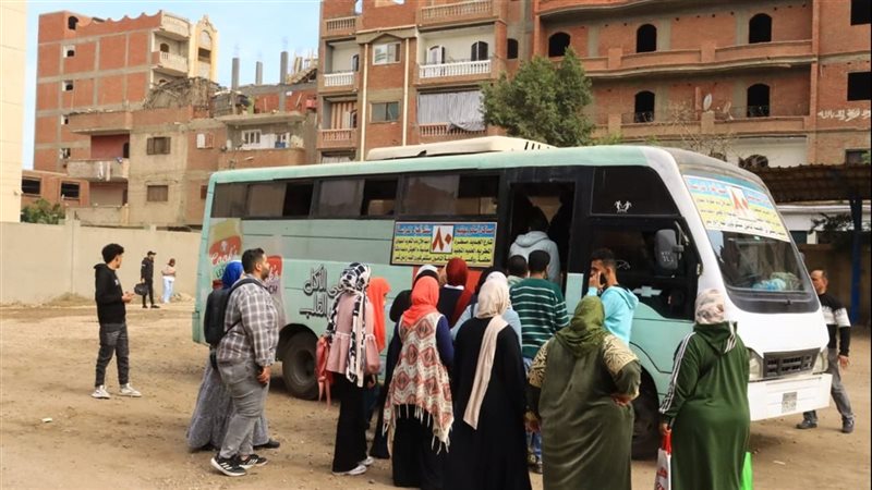 ازمة المواصلات بكفر