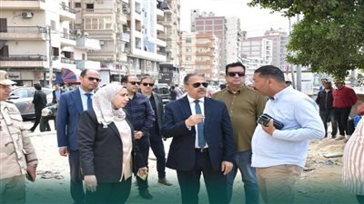 محافظ الشرقية يتفقد أعمال التطوير بشارع سعد زغلول بالزقازيق