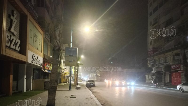 عاصفه ترابية تضرب