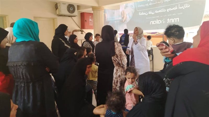 القافلة الطبية، فيتو