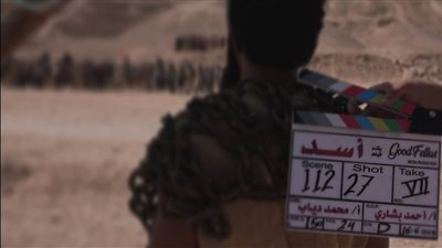 شاهد، محمد رمضان من كواليس فيلم أسد