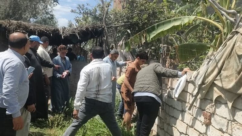 تنفيذ إزالات لتعد