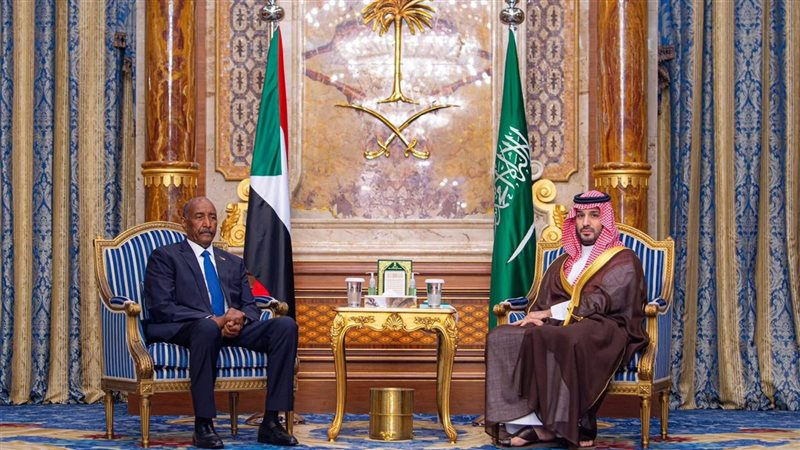 البرهان وبن سلمان،