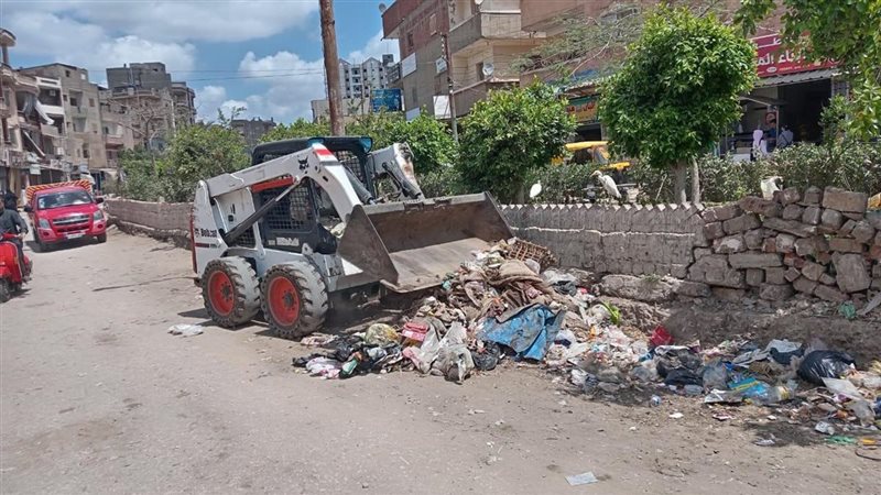 رفع 500 طن مخلفات