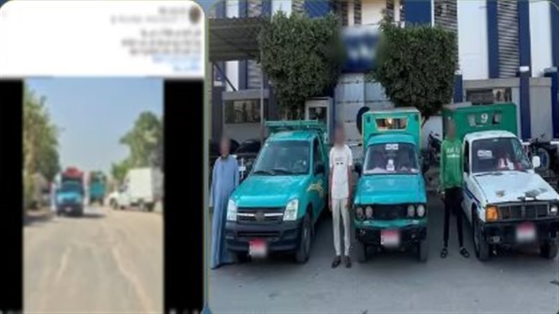 ضبط قائدي 3 سيارات