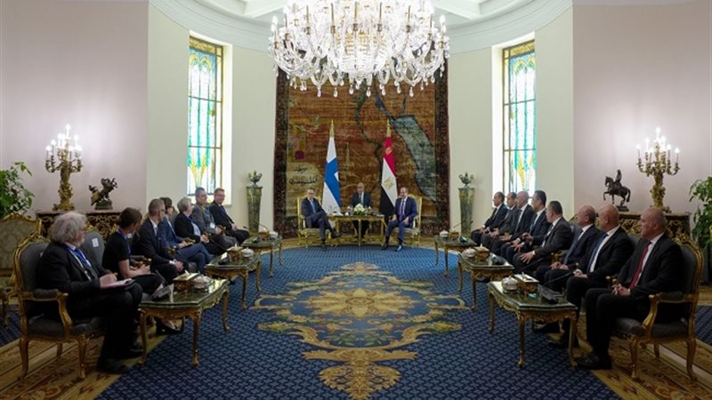 السيسي يستقبل رئيس
