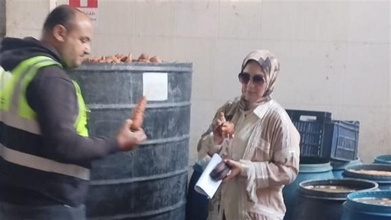 ضبط أطنان مخلل غير