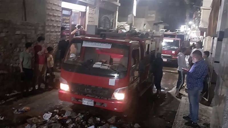 السيطرة على حريق