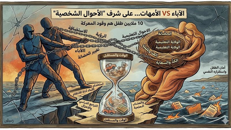 خلافات الأباء والأمهات