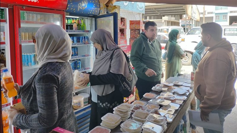 حملات تموينية مكثفة