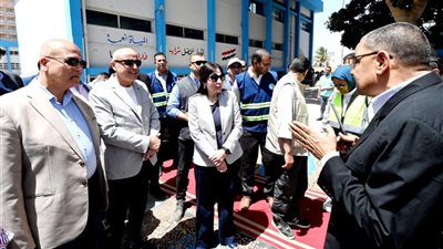 وزيرة الإسكان تستعرض تفاصيل مشروع محطة تنقية مياه الأقصر الغربية
