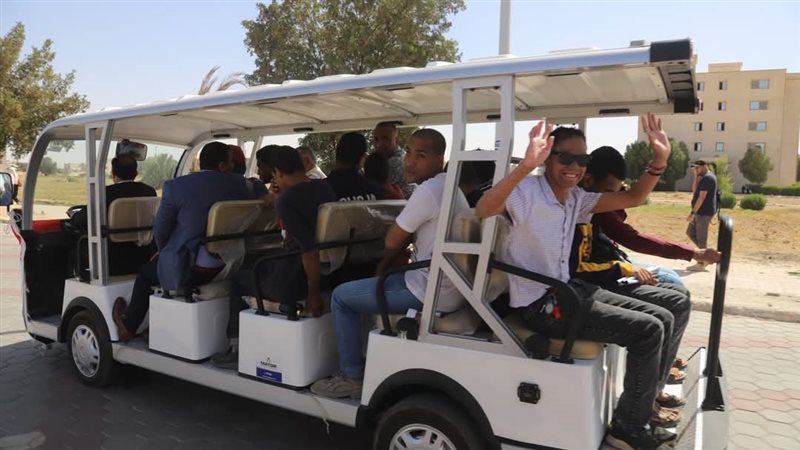 بدء تشغيل حافلة كهربائية