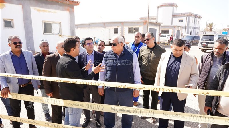 الزملوط يتفقد محطة