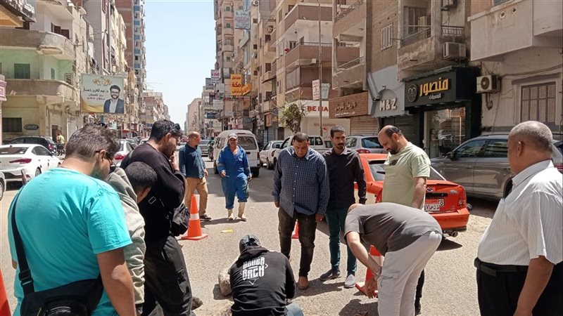 جانب من أعمال الإصلاح،