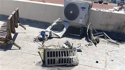 انفجار وحدة تكييف أعلى محكمة بالإسكندرية يسفر عن إصابة سيدة