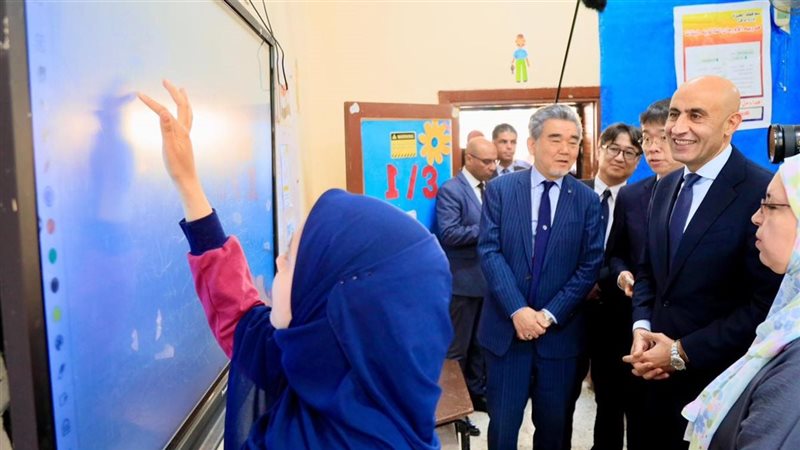 جانب من الزيارة،