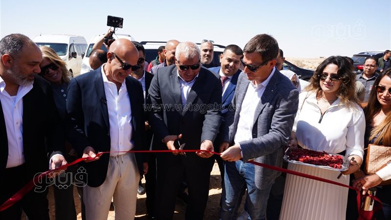الزملوط يفتتح مشروع