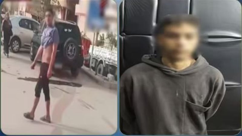 ضبط عامل خردة بترويع