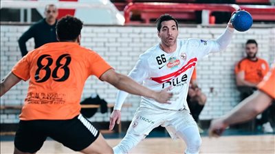 بعد إعلان رحيله، 31 بطولة تزين مشوار أحمد الأحمر مع يد الزمالك