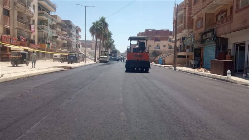 جانب من أعمال الرصف،فيتو