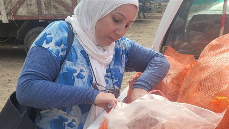 ضبط 438 كيلو بط مجمد