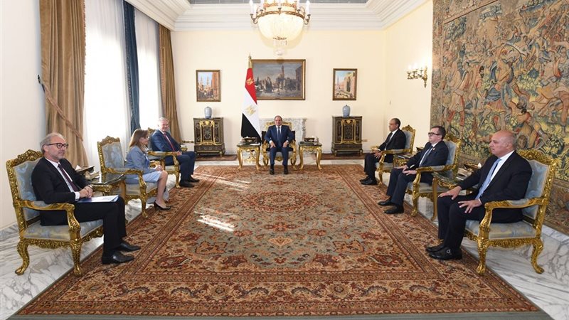 السيسي يستعرض تطورات