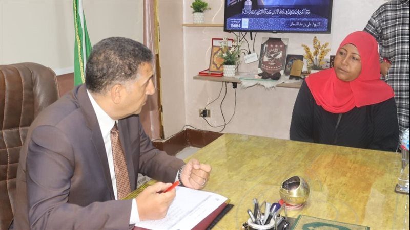 محافظ القليوبية خلال