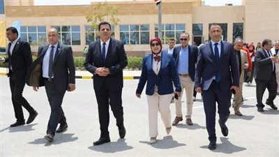 افتتاح وحدة التضامن الاجتماعي بجامعة بني سويف التكنولوجية