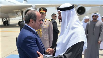السيسي لـ محمد بن زايد: الاعتداءات الإيرانية تصعيد خطير يهدد أمن واستقرار المنطقة 