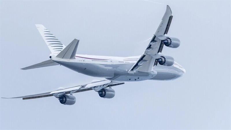طائرة بوينج 747 المهداة