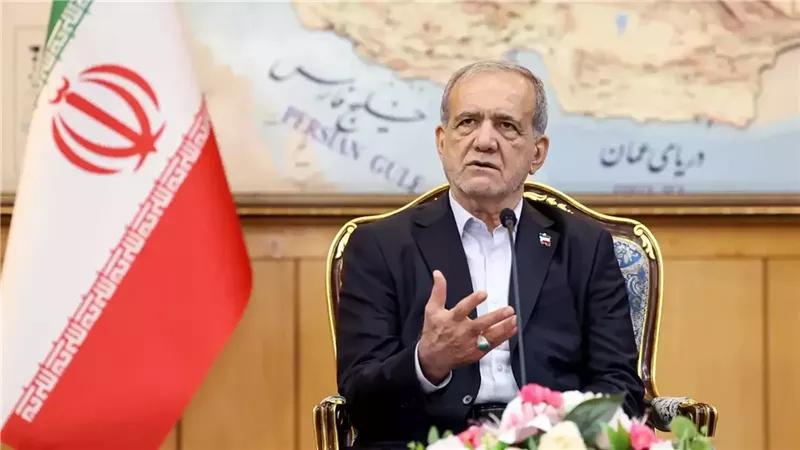الرئيس الإيراني مسعود