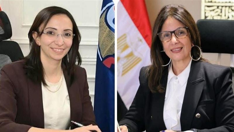 جيهان زكى وزيرة الثقافة