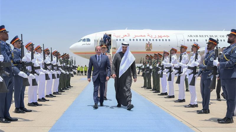 السيسي وبن زايد