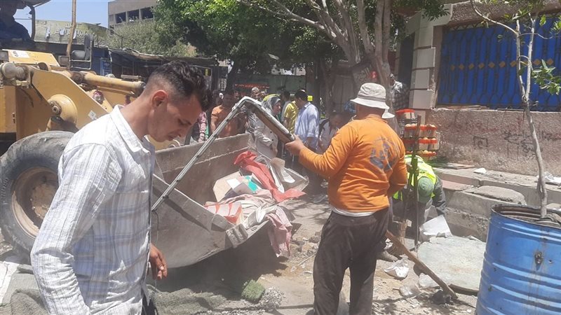 حملة اشغالات بشبرا
