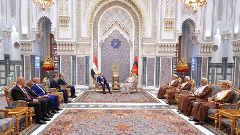 الرئيس السيسي وسلطان